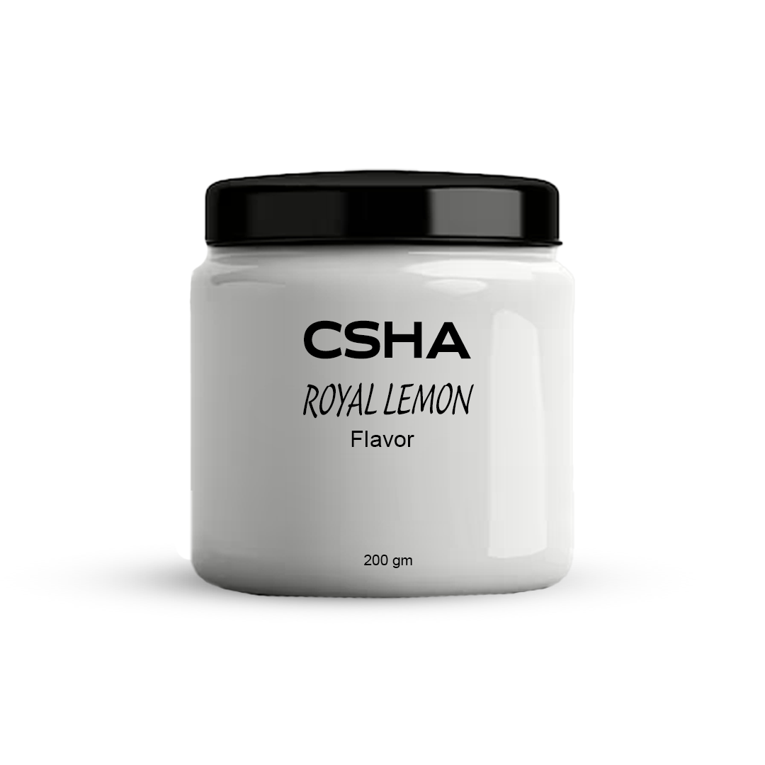 CSHA Royal Lemon Hookah Flavor - 200g Glass Jar