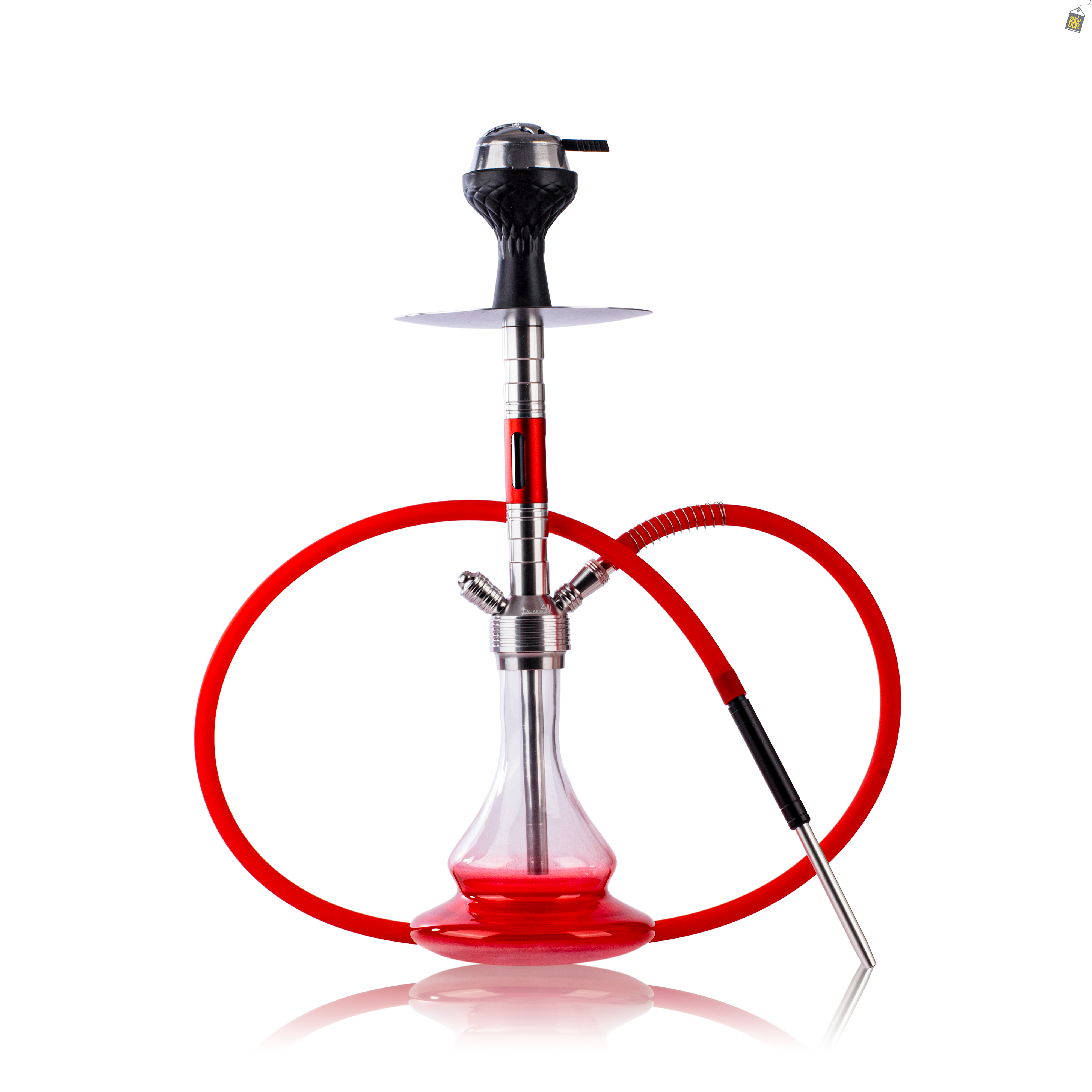 Buy Damper Hookah - Red | Al Akbar Shisha – shopdop.in