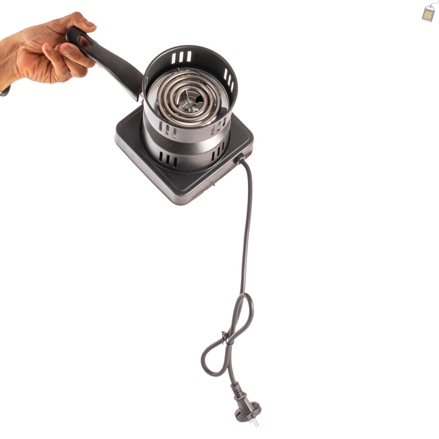 Dejavuu Cup Shape Cafe Hookah Coal Burner - 1000 Watt (Hot Plate)