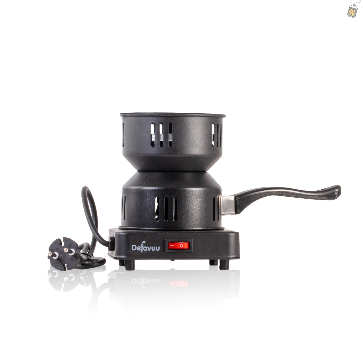 Dejavuu Cup Shape Cafe Hookah Coal Burner - 1000 Watt (Hot Plate)