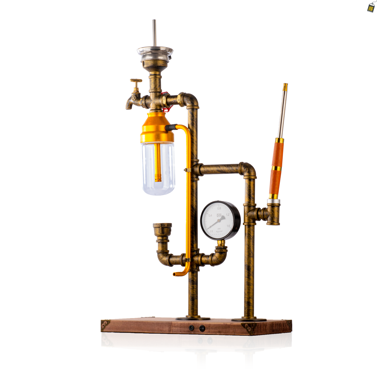 Delta Hookah with LED Light