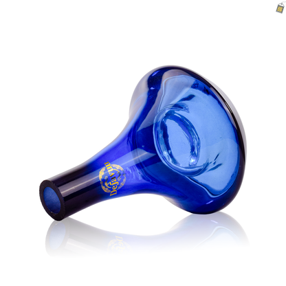 Delta Glass Hookah Replacement Base - Blue (Lock)