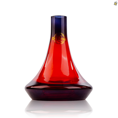 Delta Glass Hookah Replacement Base - Red (Lock)