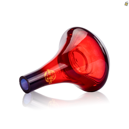 Delta Glass Hookah Replacement Base - Red (Lock)