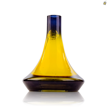Delta Glass Hookah Replacement Base - Yellow (Lock)