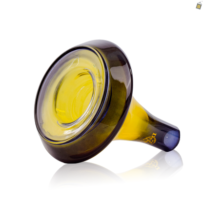Delta Glass Hookah Replacement Base - Yellow (Lock)