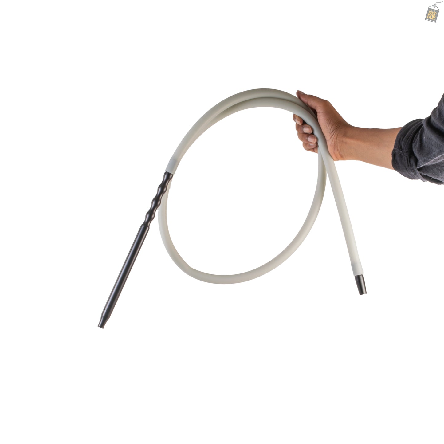 Deluxe Radium Silicone Hookah Pipe - Grey