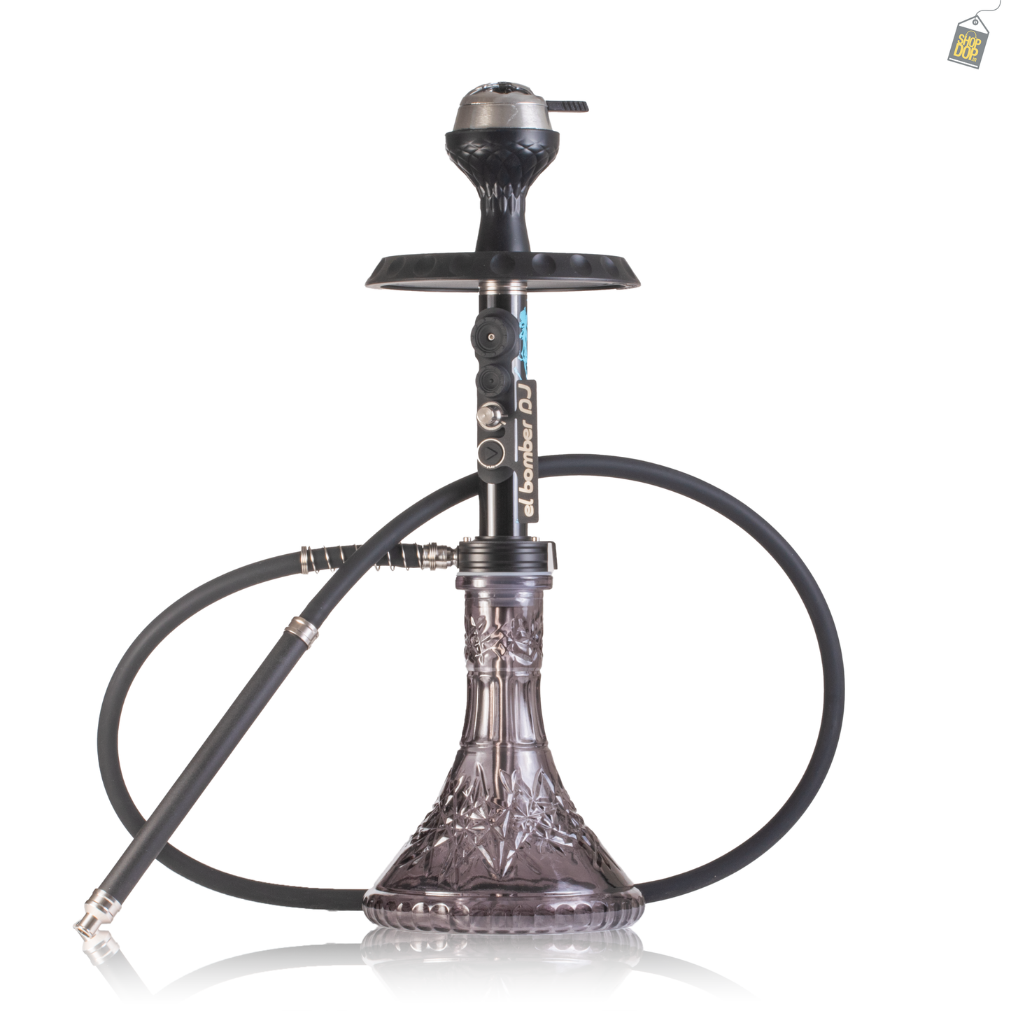 EL Bomber Dj Hookah - Black