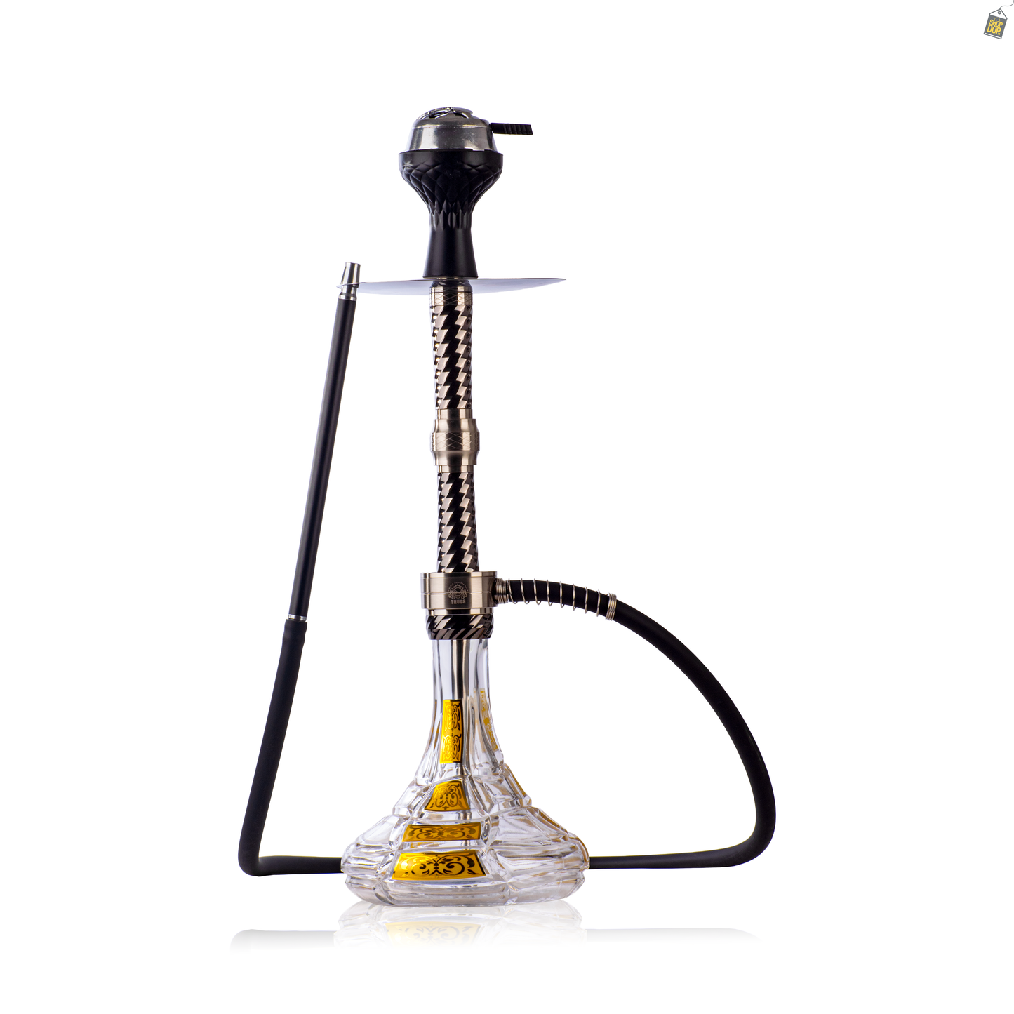 Double Treat Hookah - Black