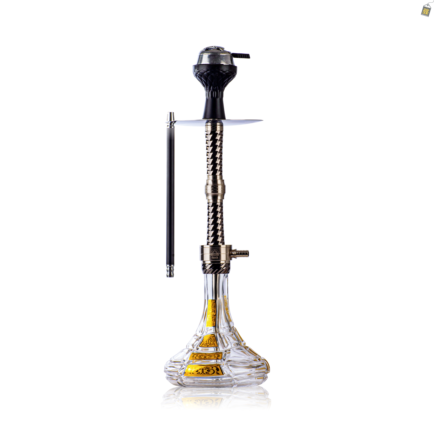 Double Treat Hookah - Black