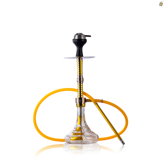 Double Treat Hookah - Gold