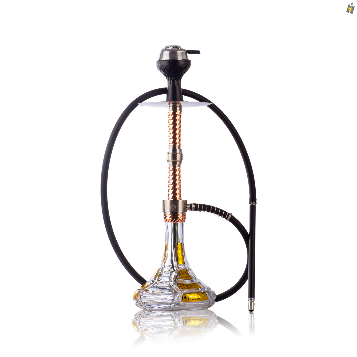 Double Treat Hookah - Rose Gold