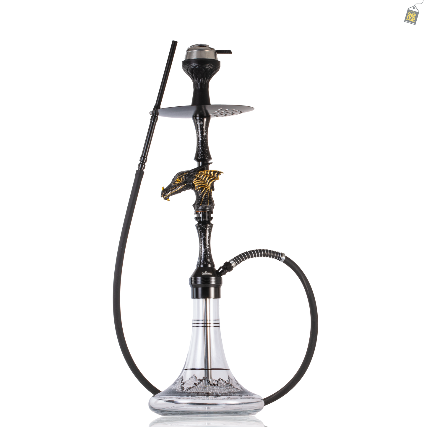 Dragon's Breath Hookah - Black