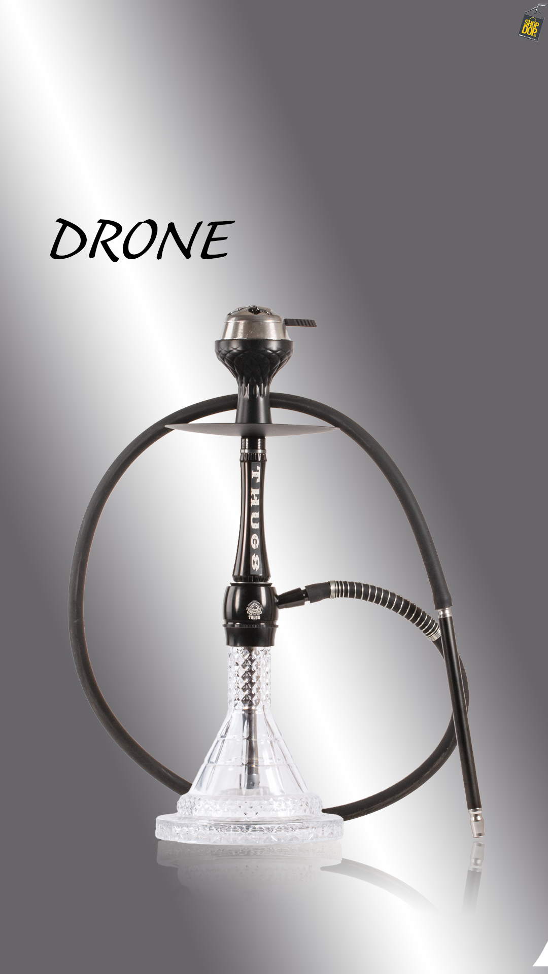 Drone Hookah - Silver