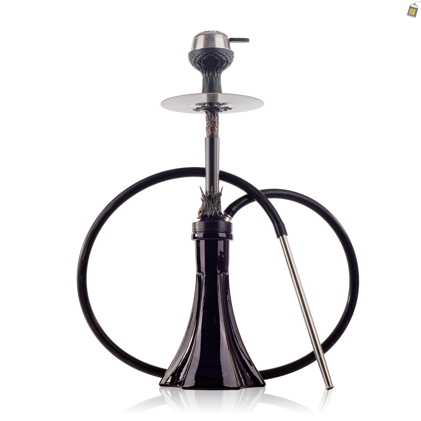 Dusa Hookah with Wooden Box