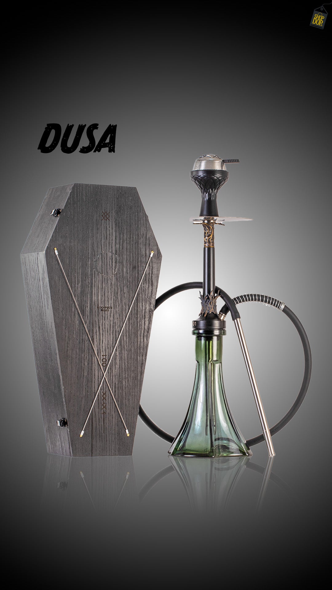 Dusa Hookah with Wooden Box