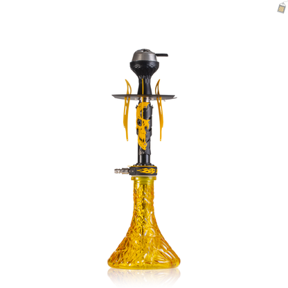 EL Bomber Skull Hookah - Yellow