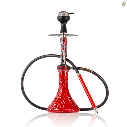 EL Bomber Slug Hookah - Red