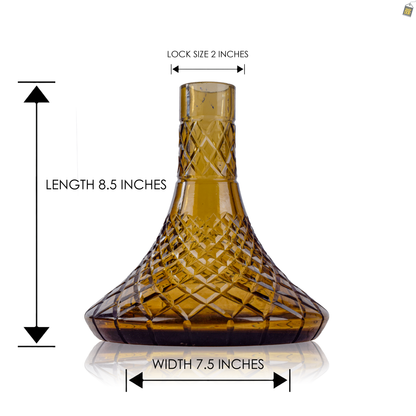 VG France Joe Hookah - Replacement Base Only without Lock (Grey)