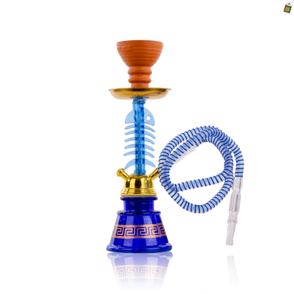 Fishie Pumpkin Hookah - Blue