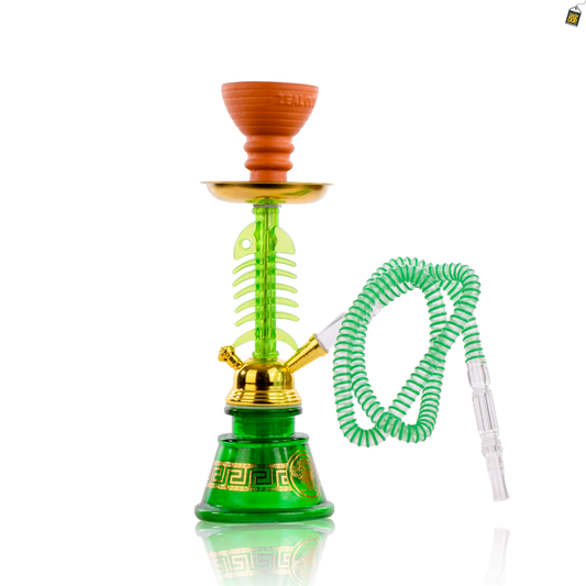 Fishie Pumpkin Hookah - Green