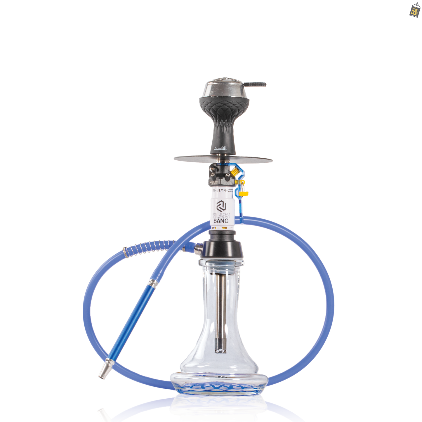 Flashbang Printed Hookah - Blue