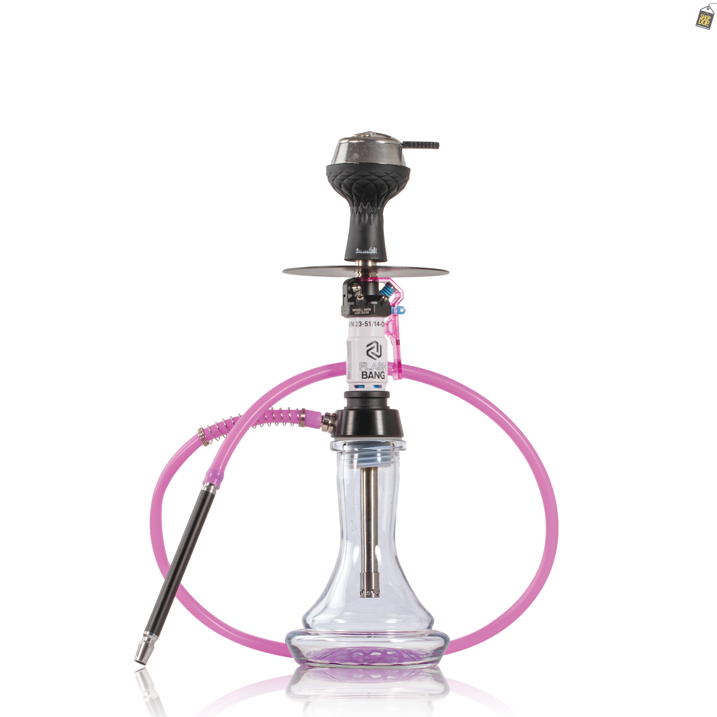 Flashbang Printed Hookah - Purple