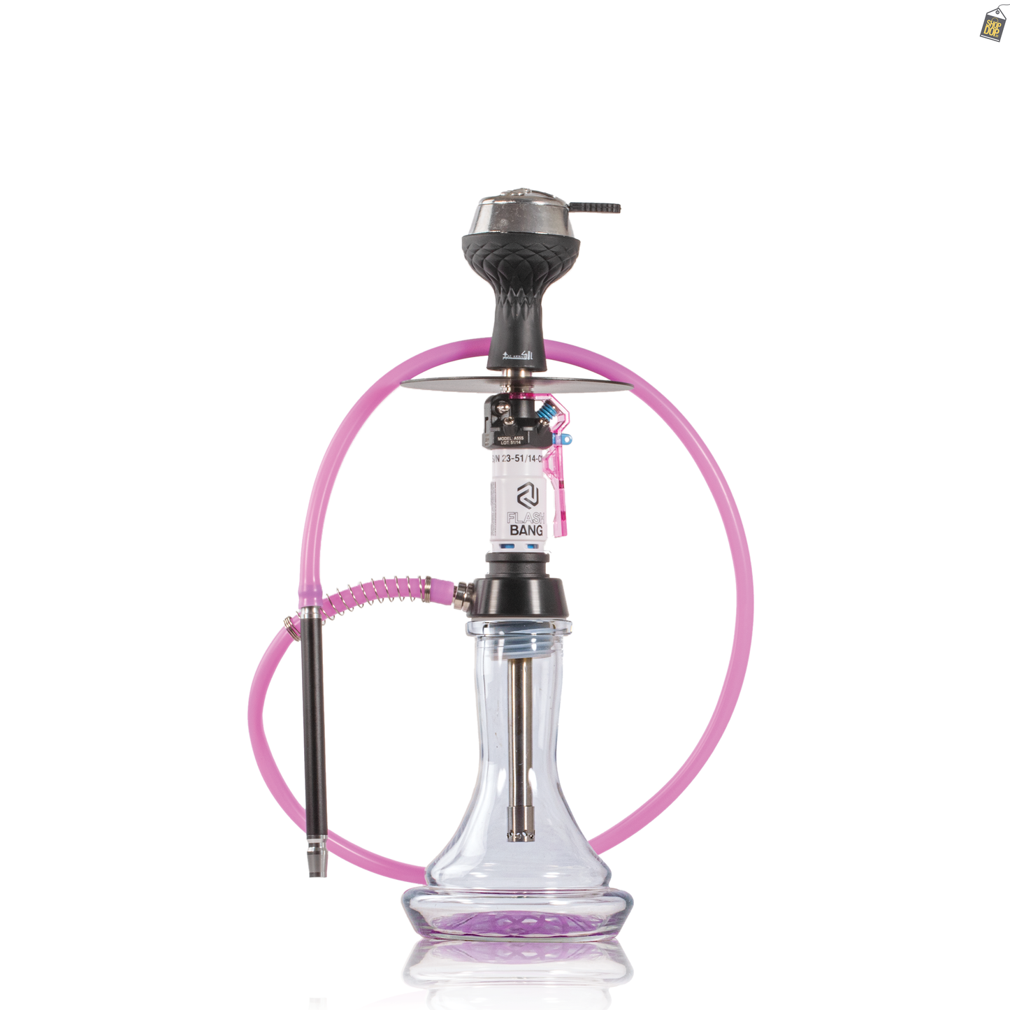 Flashbang Printed Hookah - Purple