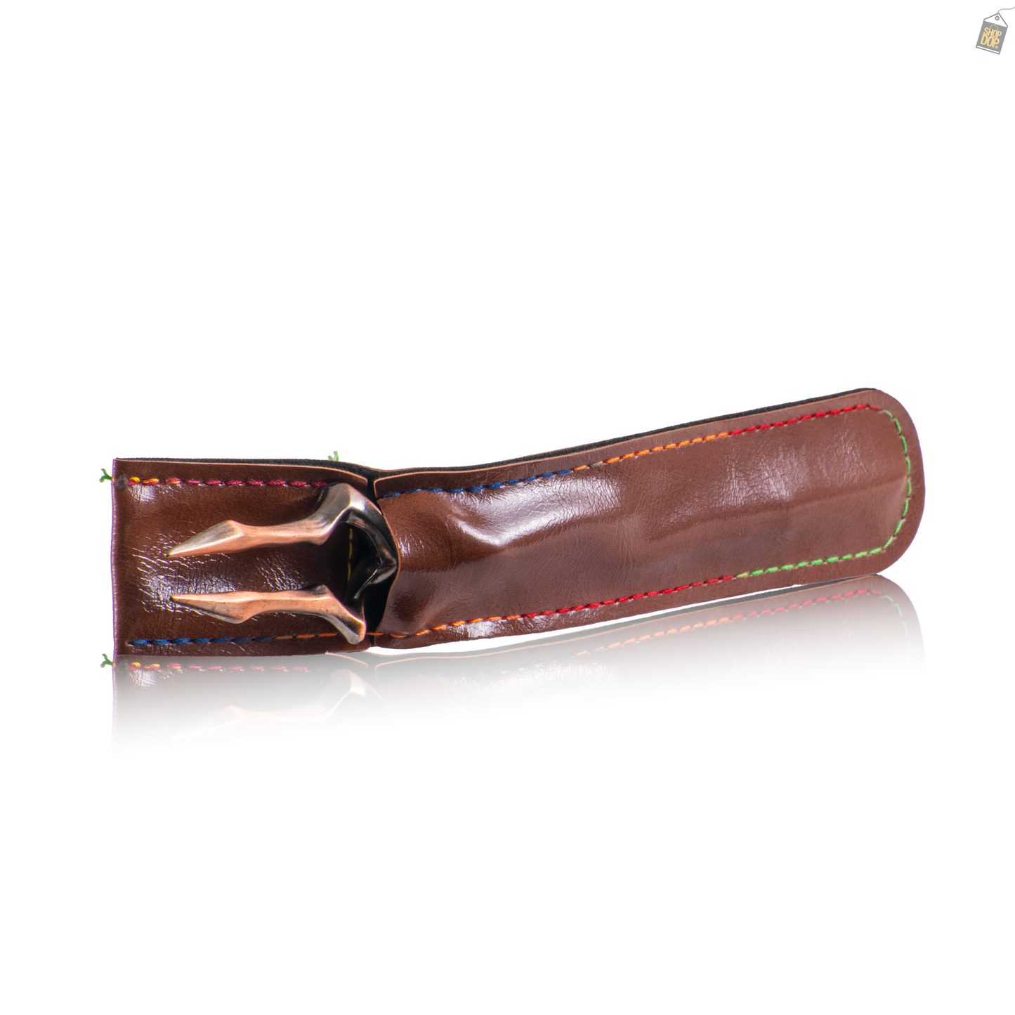 Dragon Claw Hookah Fork with Cover - Copper