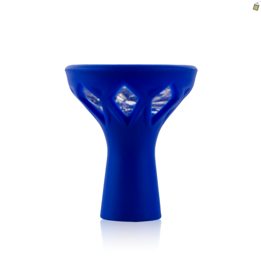 Xamsari Vitria Silicone Hookah Chillum - Blue