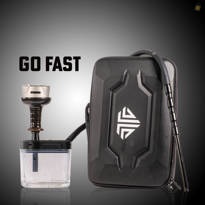 GoFast Hookah with Case - Black