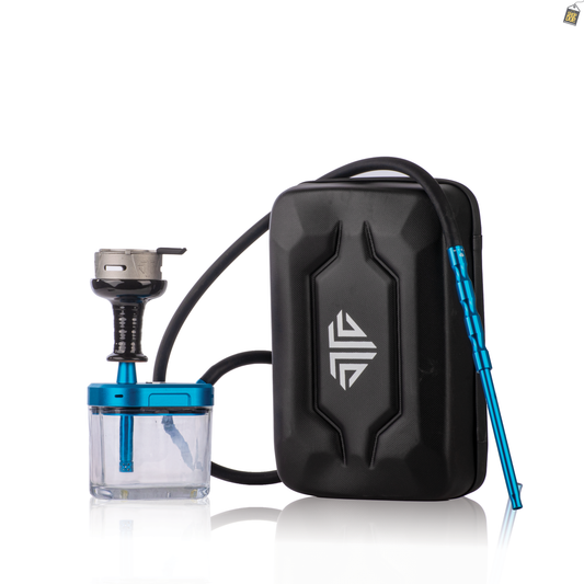 GoFast Hookah with Case - Sky Blue