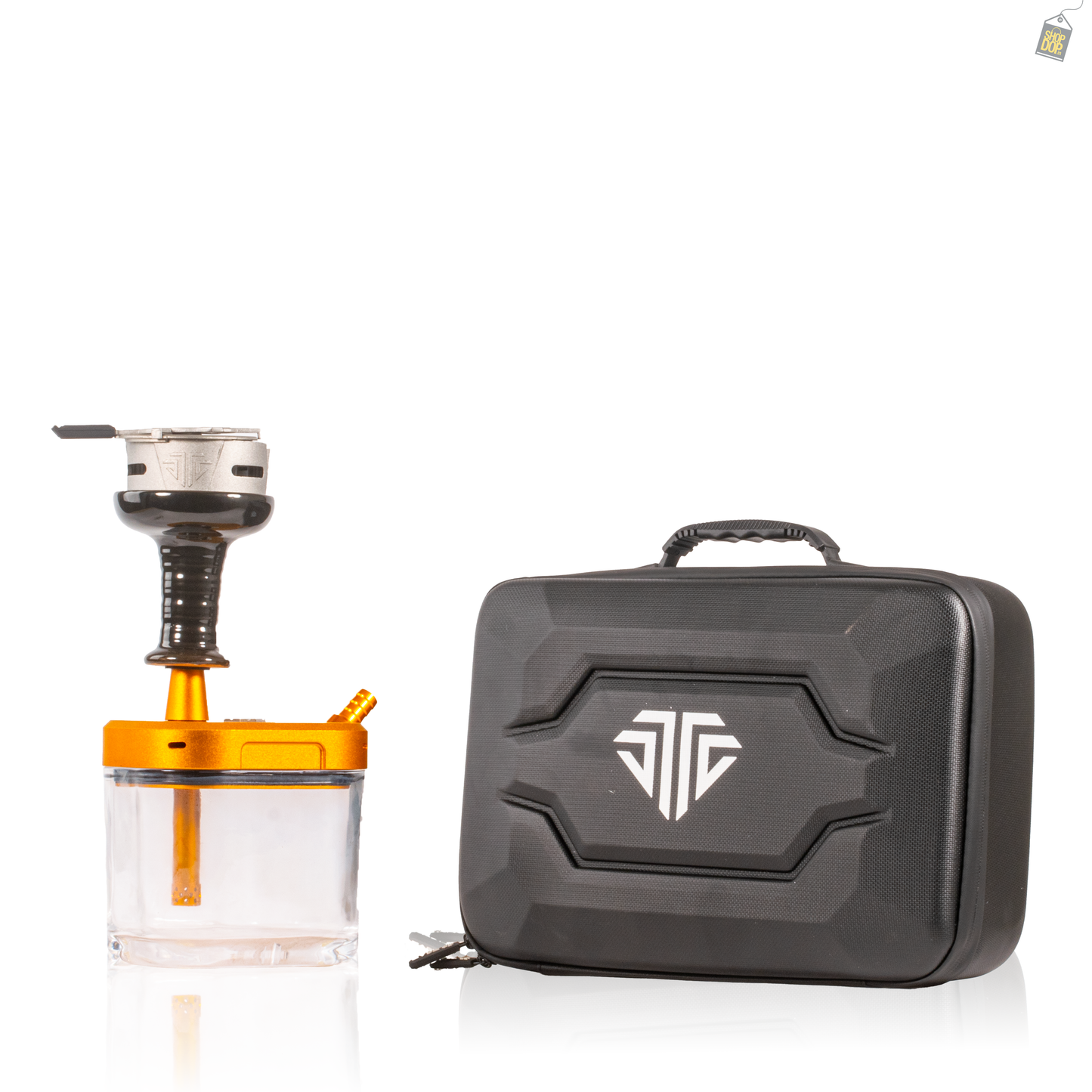 GoFast Hookah with Case - Gold
