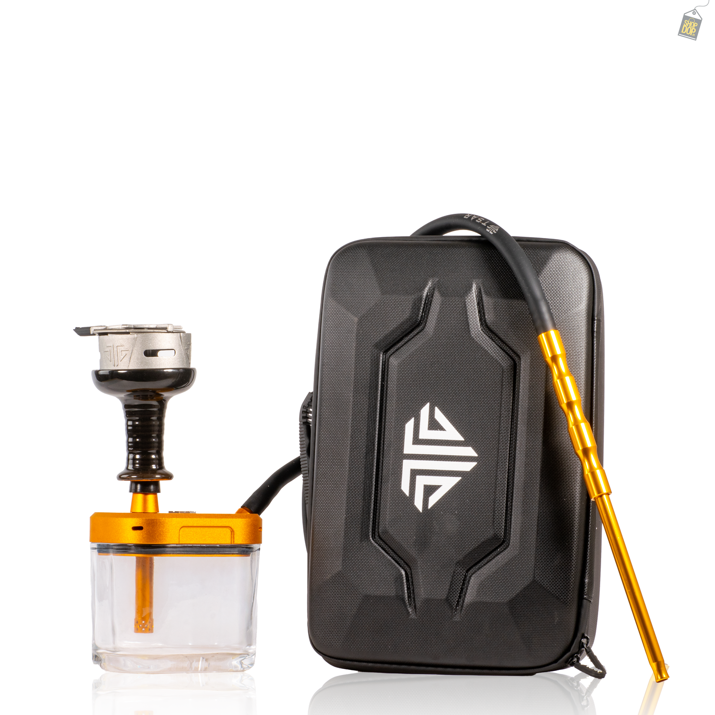 GoFast Hookah with Case - Gold