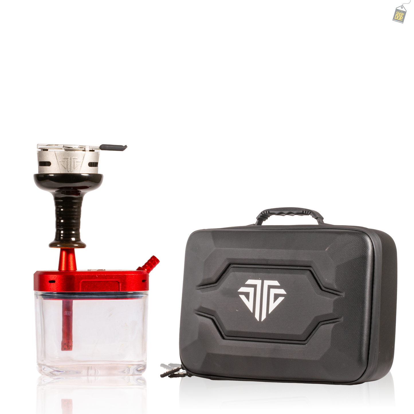 GoFast Hookah with Case - Red