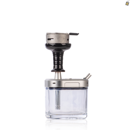 GoFast Hookah with Case - Silver