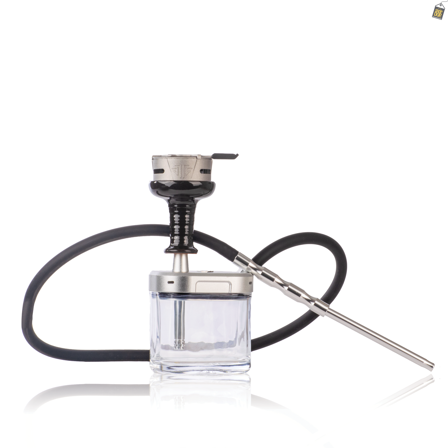 GoFast Hookah with Case - Silver