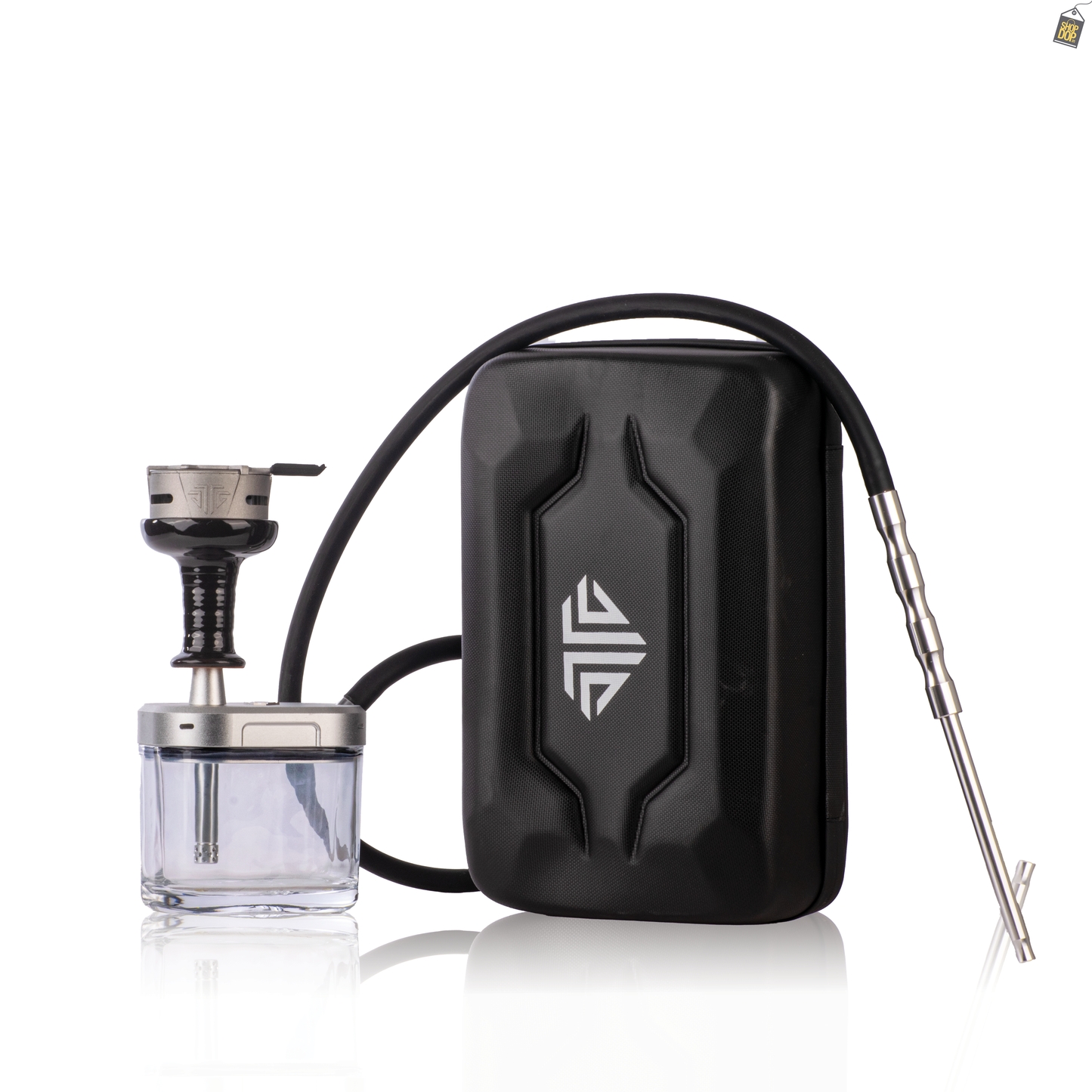GoFast Hookah with Case - Silver