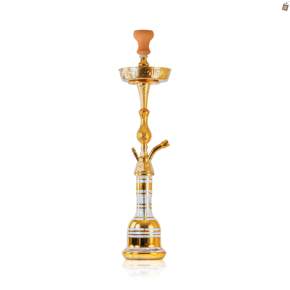 Thugs Big Khalil Hookah with Bag - Gold