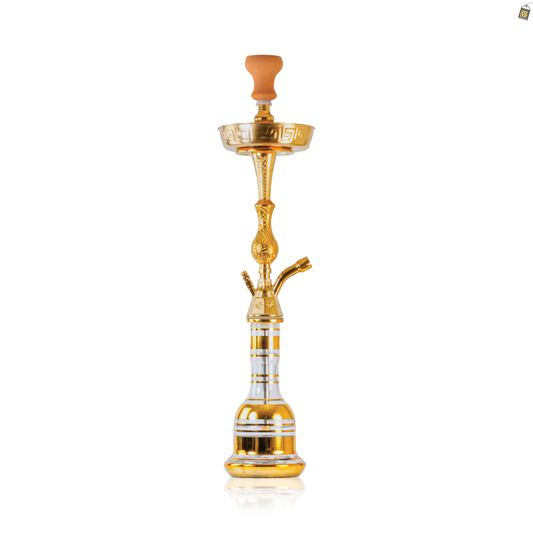 Thugs Big Khalil Hookah with Bag - Gold
