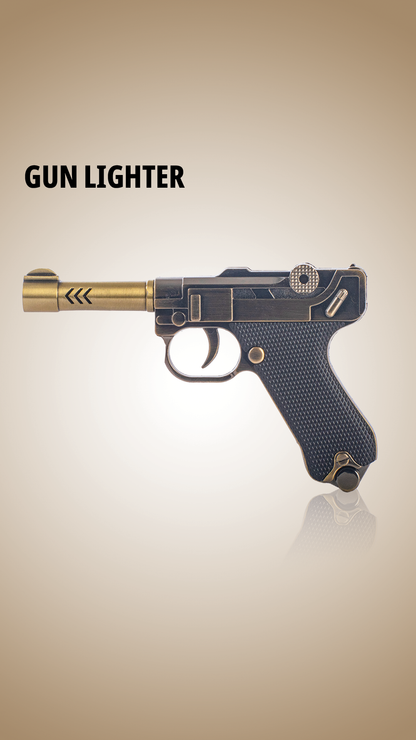 Gun Lighter - Gold