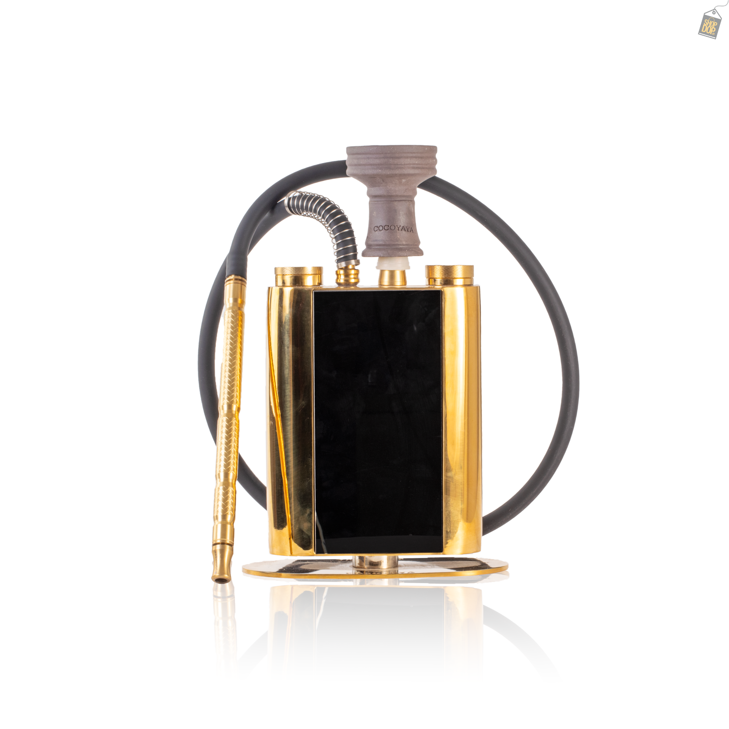 COCOYAYA Hipster Hookah - Golden