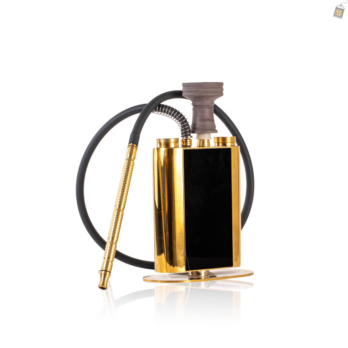 COCOYAYA Hipster Hookah - Golden