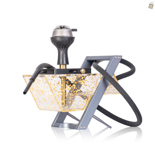 Acrylic Hoob Mafia Hookah with Stand