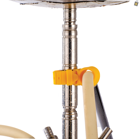 Hookah Pipe Holder Band - Yellow