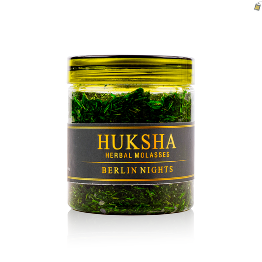 Huksha Herbal Berlin Nights Hookah Flavor - 250g Jar
