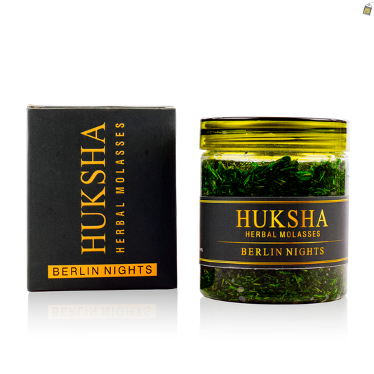 Huksha Herbal Berlin Nights Hookah Flavor - 250g Jar