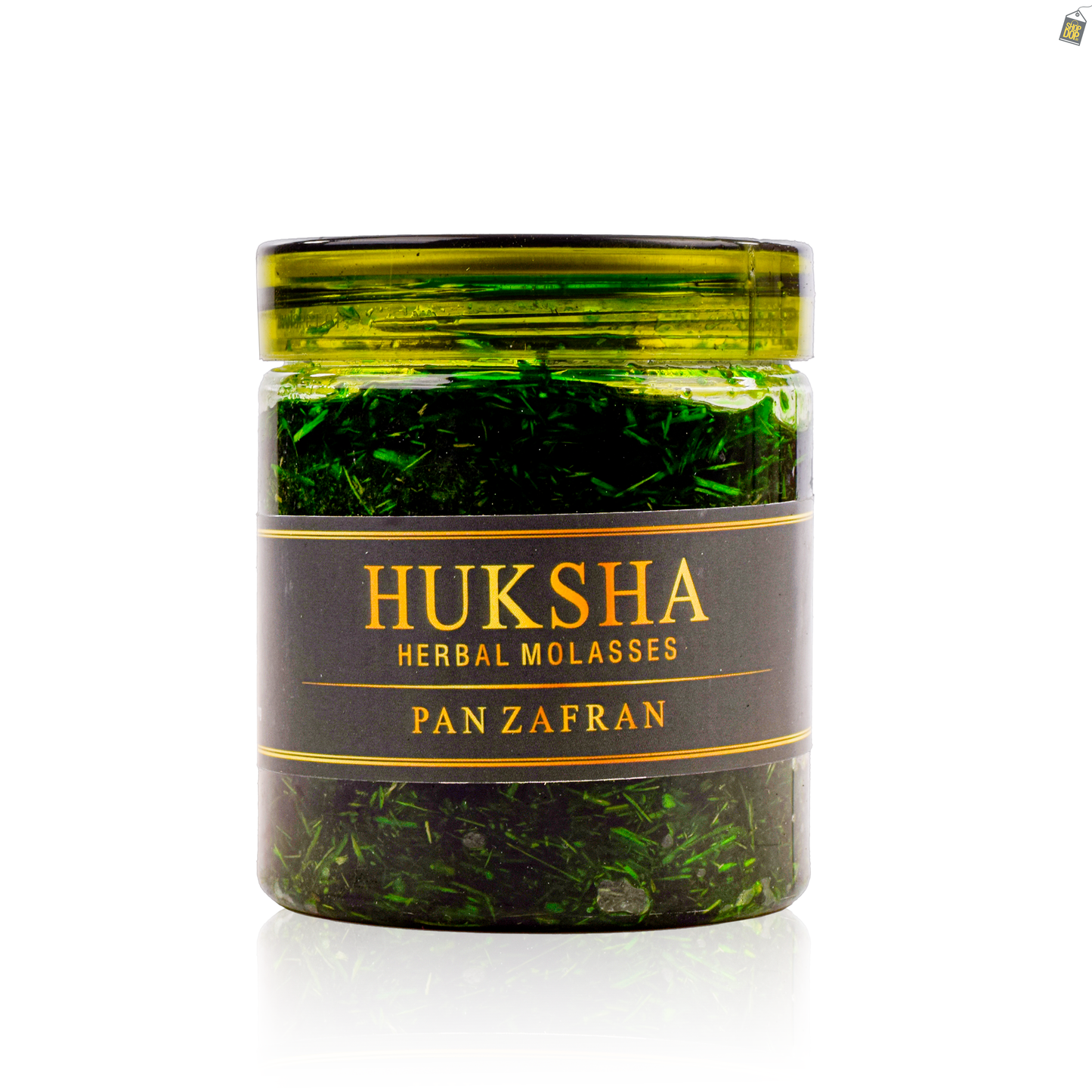 Huksha Herbal Pan Zafran Hookah Flavor - 250g Jar