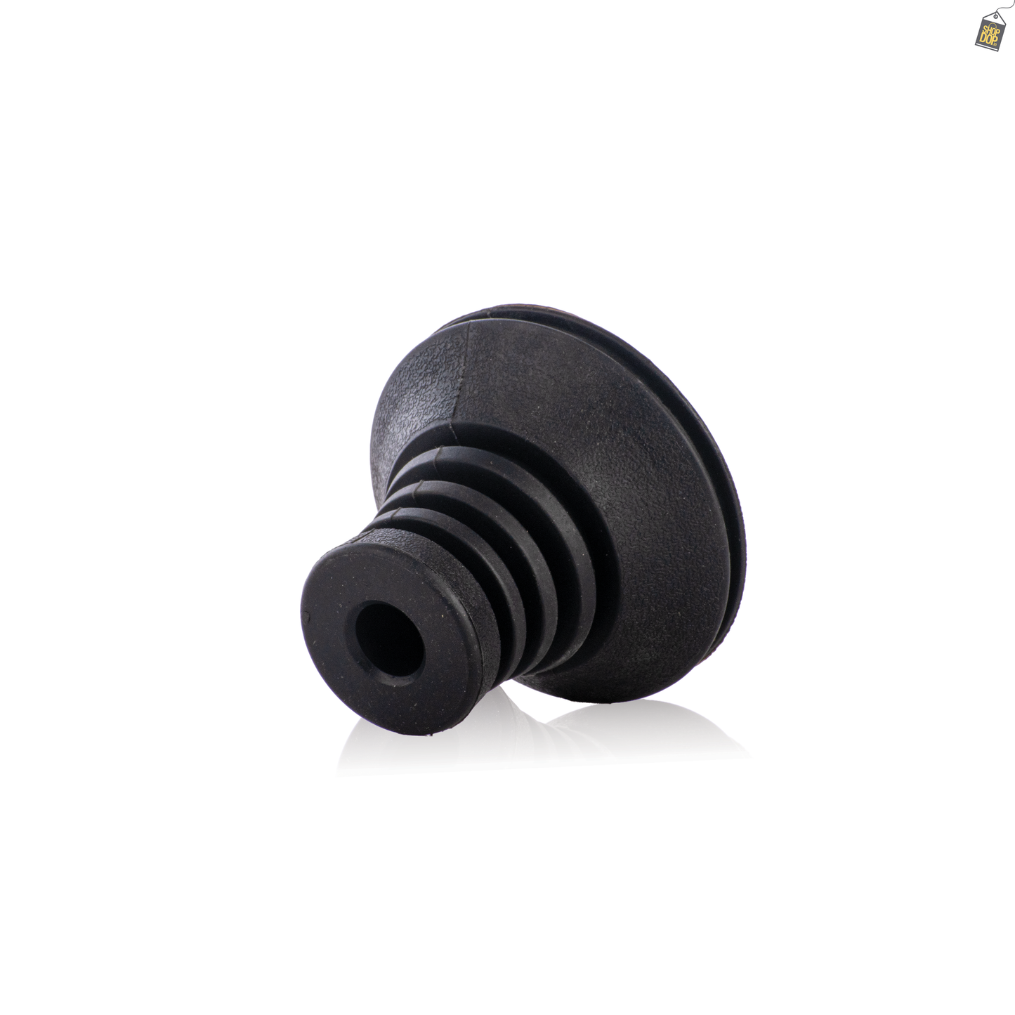 Hydra Chillum / Bowl (Silicone Covered Clay) - Black