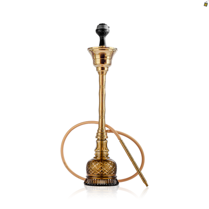 VG Foggit Iceboom Hookah - Gold Stem / Grey Base
